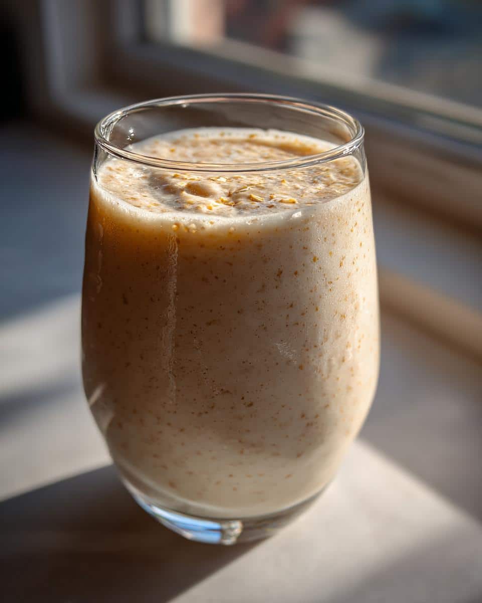 Banana and Oats Smoothie. - detail 1