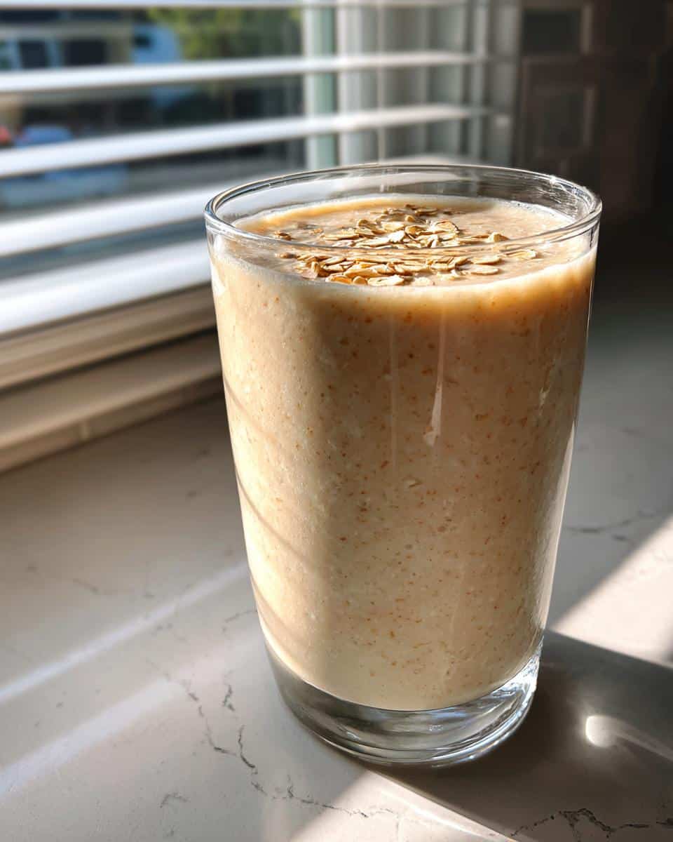 Banana and Oats Smoothie. - detail 3