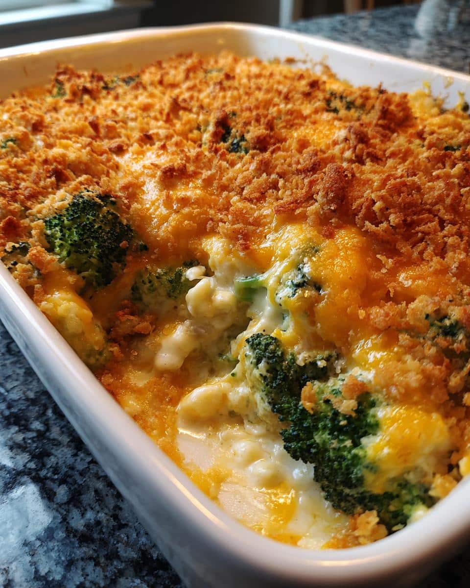 Broccoli Cheese Casserole Recipe - detail 2