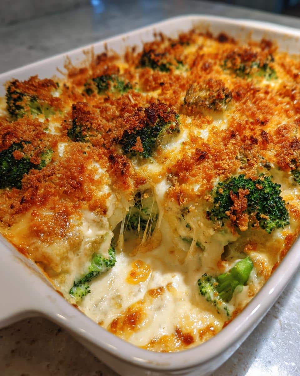Broccoli Cheese Casserole Recipe - detail 3