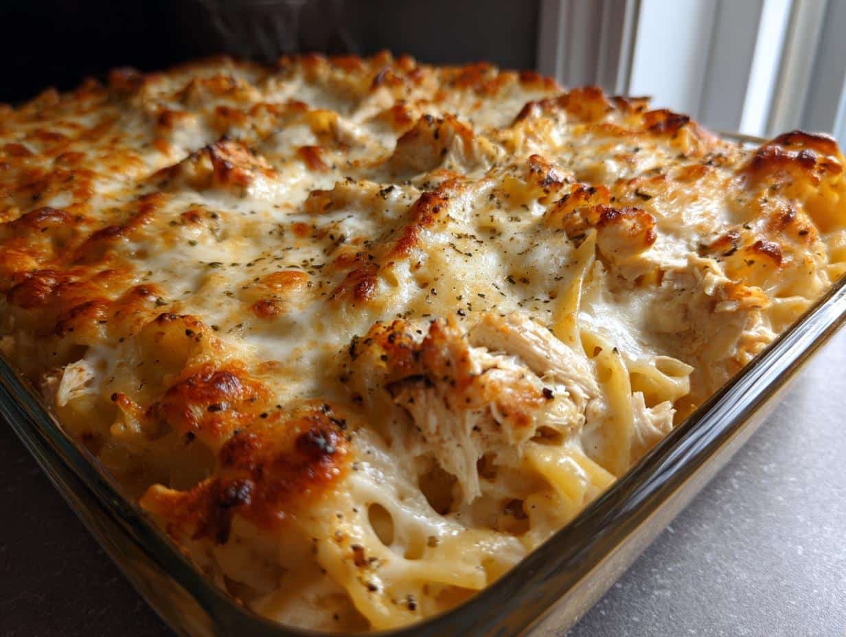 Chicken Alfredo Casserole - detail 2
