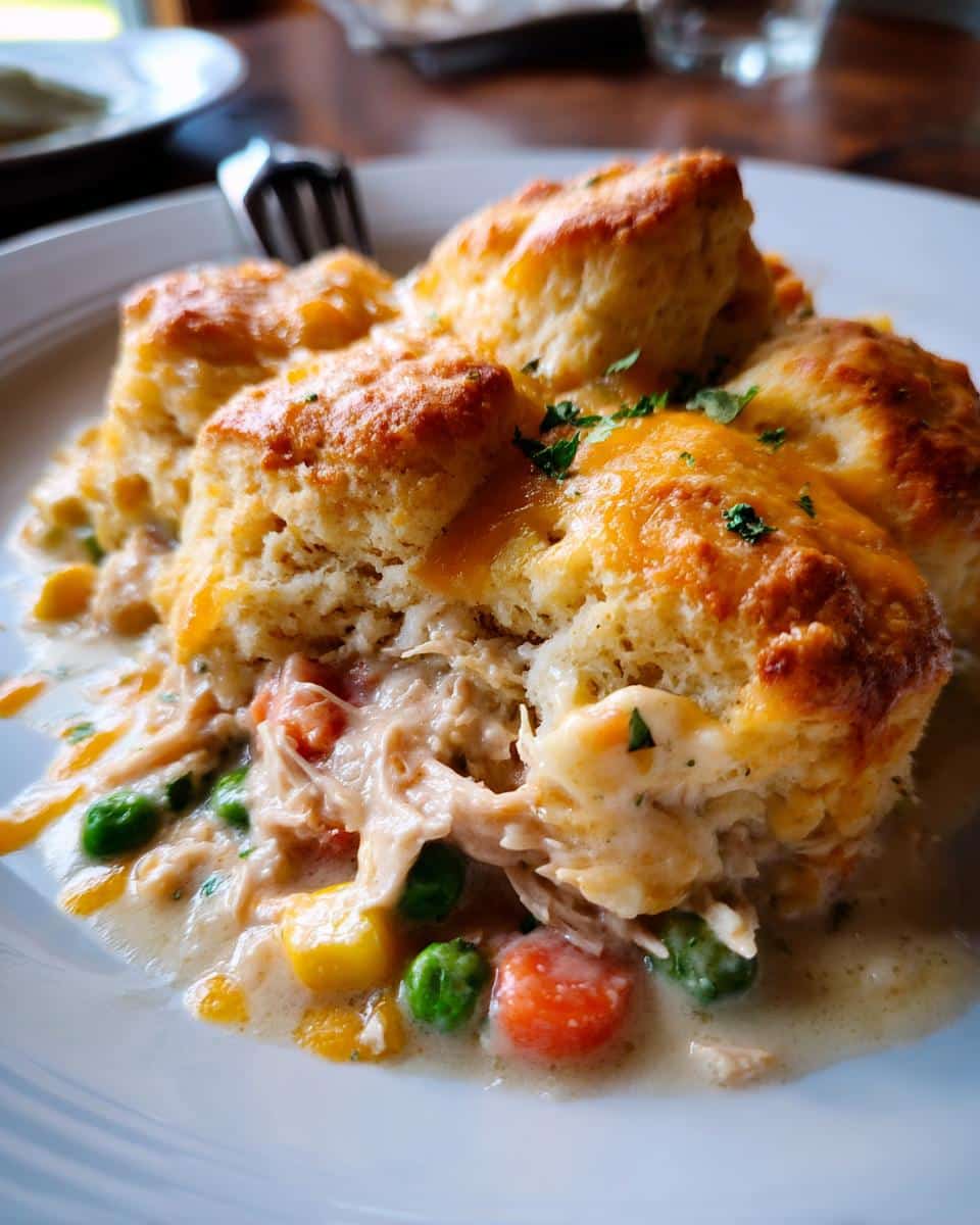 Chicken Cobbler Casserole - detail 1