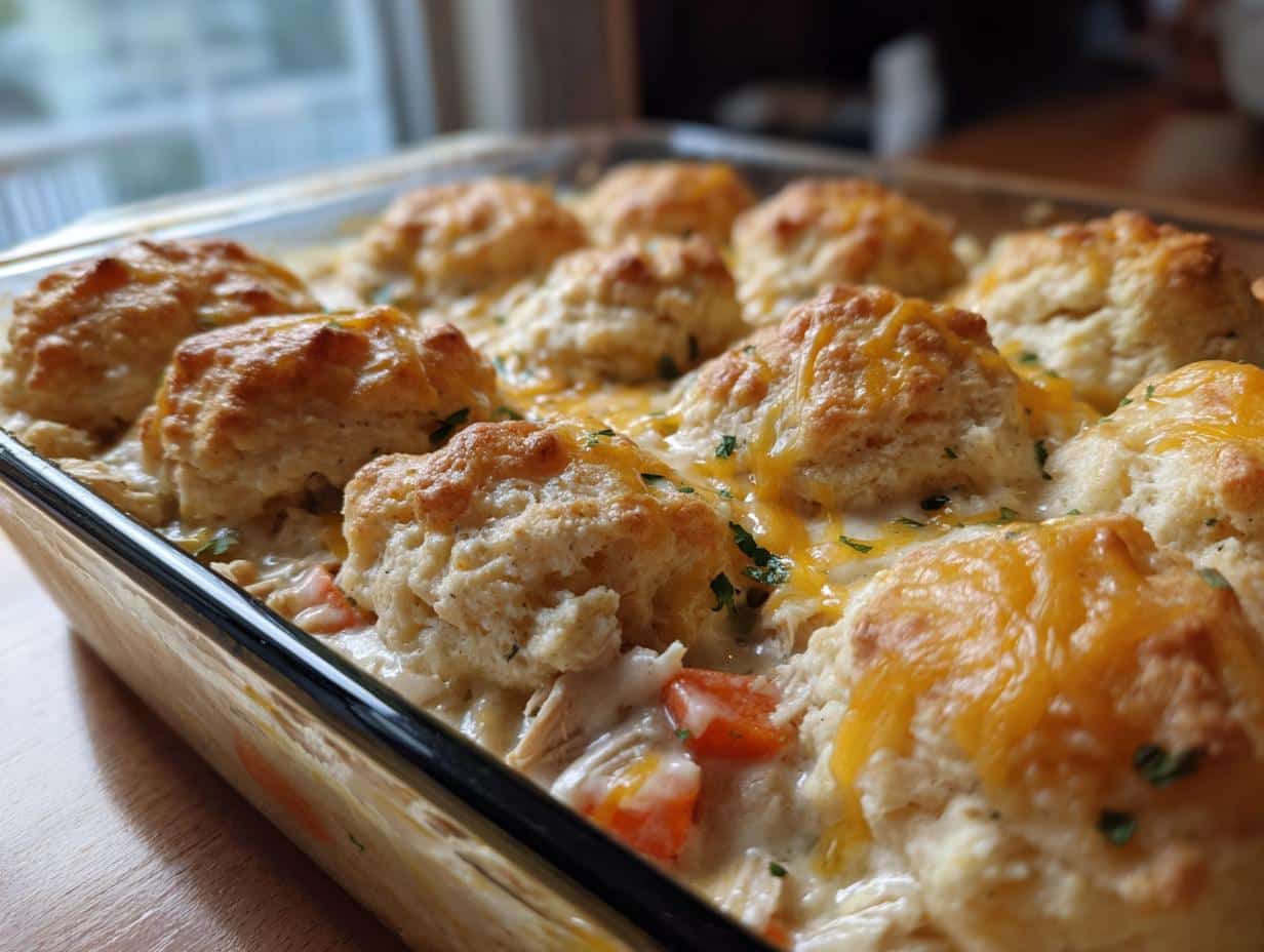 Chicken Cobbler Casserole - detail 2
