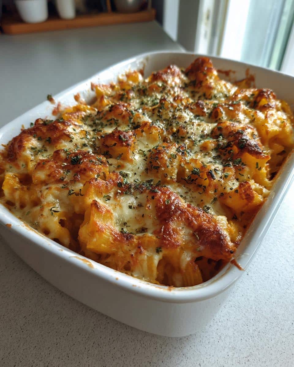 Creamy Baked Pumpkin Pasta - detail 1