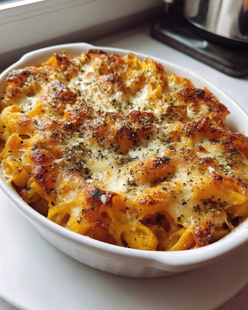 Creamy Baked Pumpkin Pasta - detail 2