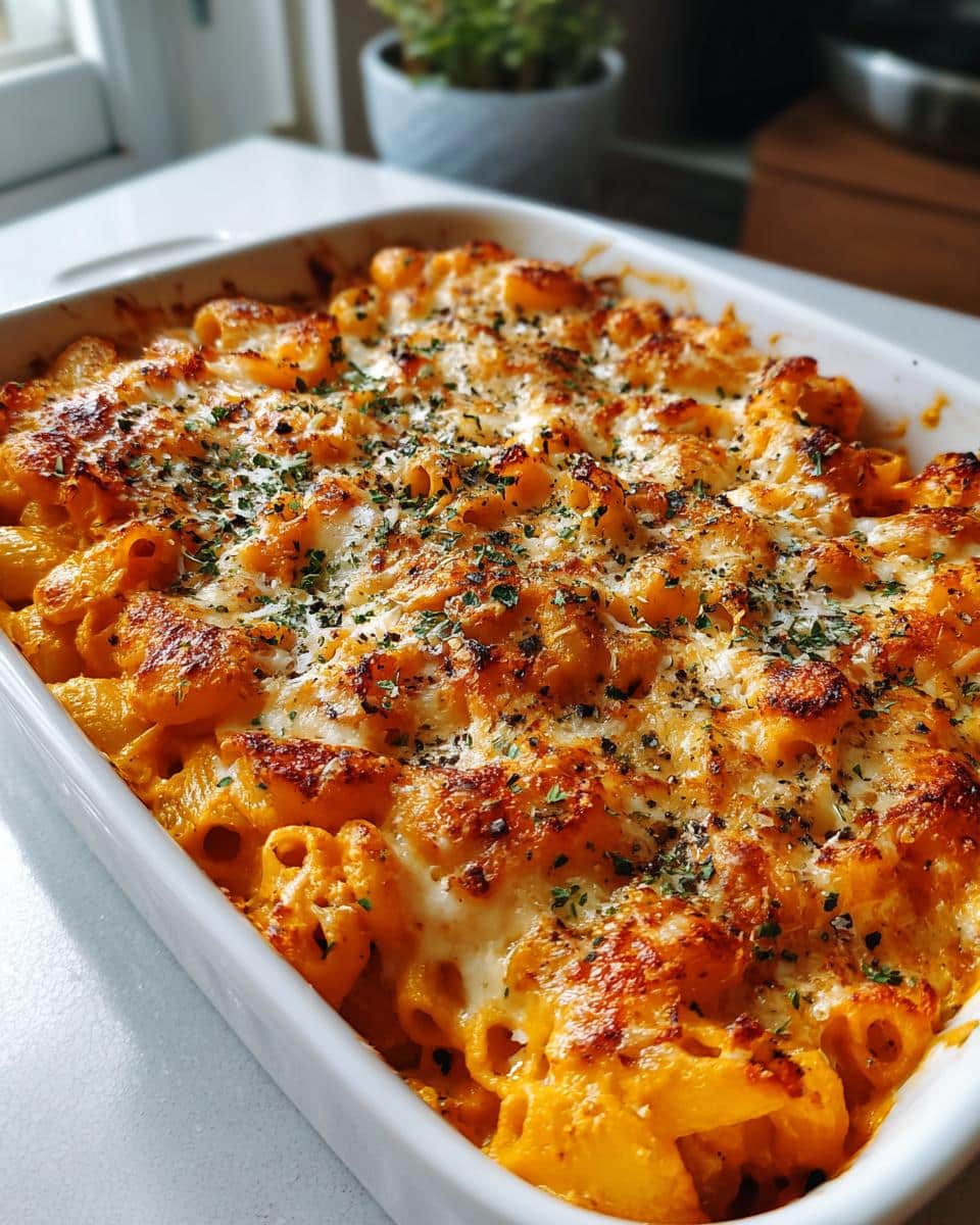Creamy Baked Pumpkin Pasta - detail 3