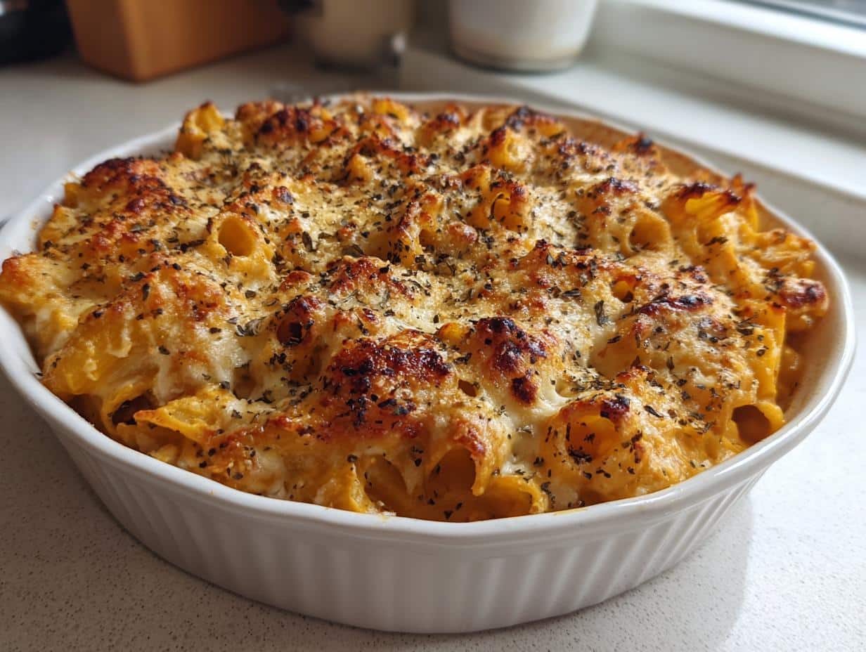 Creamy Baked Pumpkin Pasta – 30-Minute Comfort Food Magic