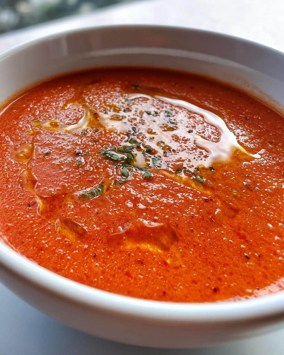 Creamy No-Cook Tomato Gazpacho - detail 1