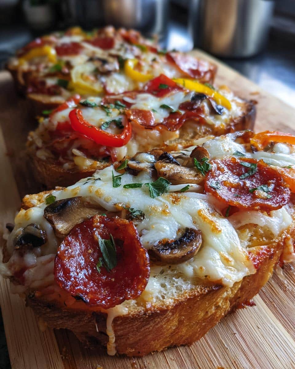 French Bread Pizza - detail 1