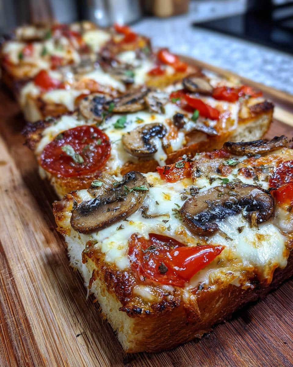 French Bread Pizza - detail 3