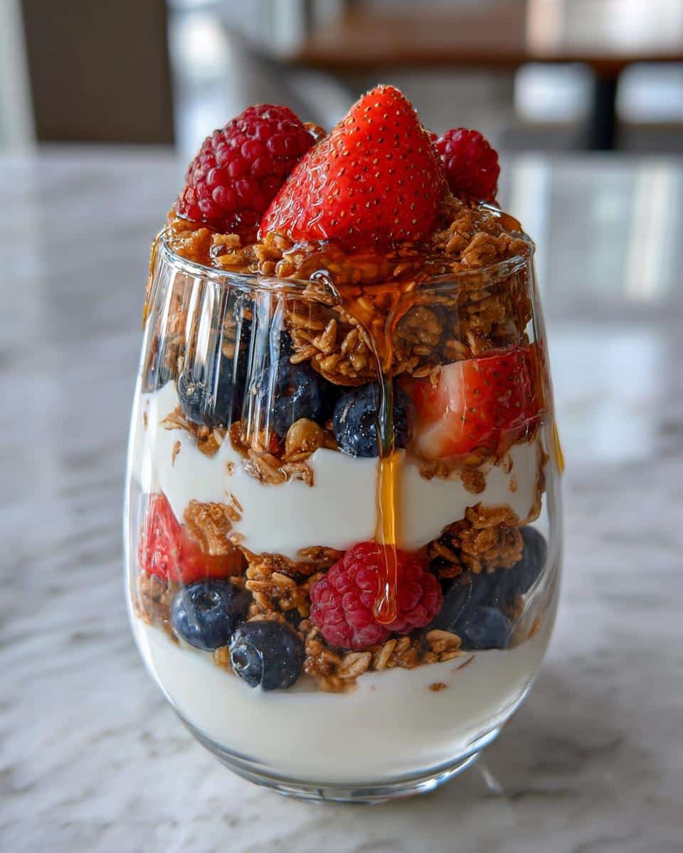Fruit and Yogurt Parfait. - detail 3