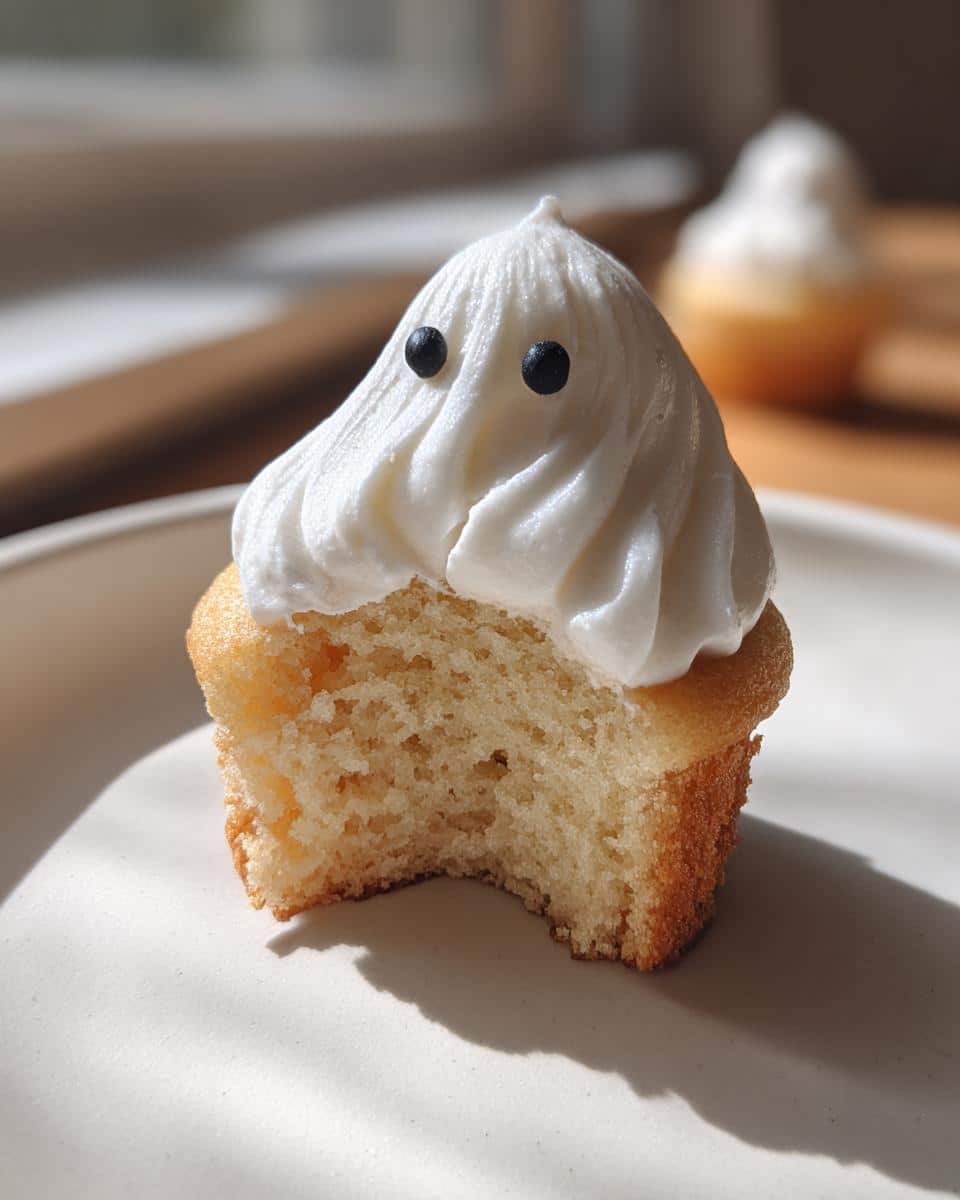 Ghostly Cupcakes - detail 2