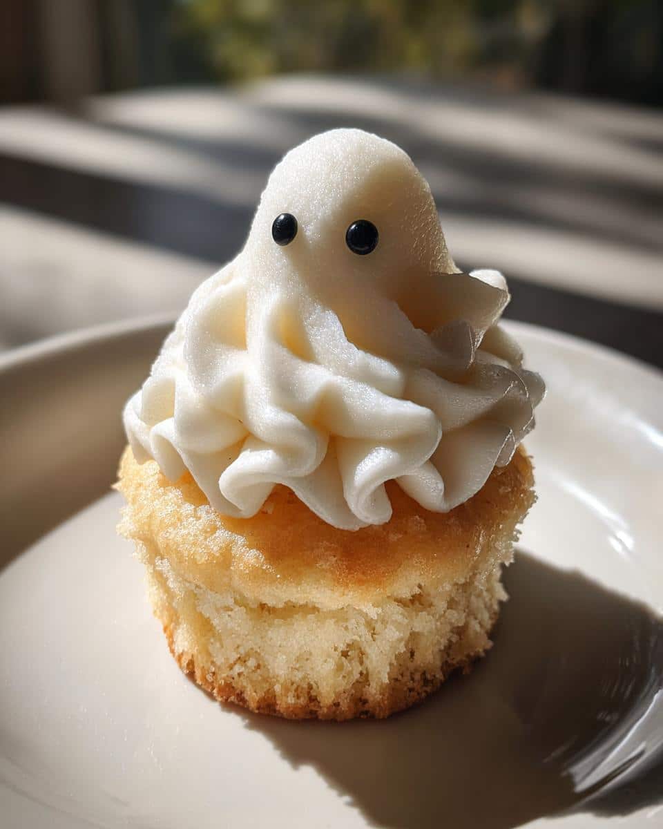 Ghostly Cupcakes - detail 3