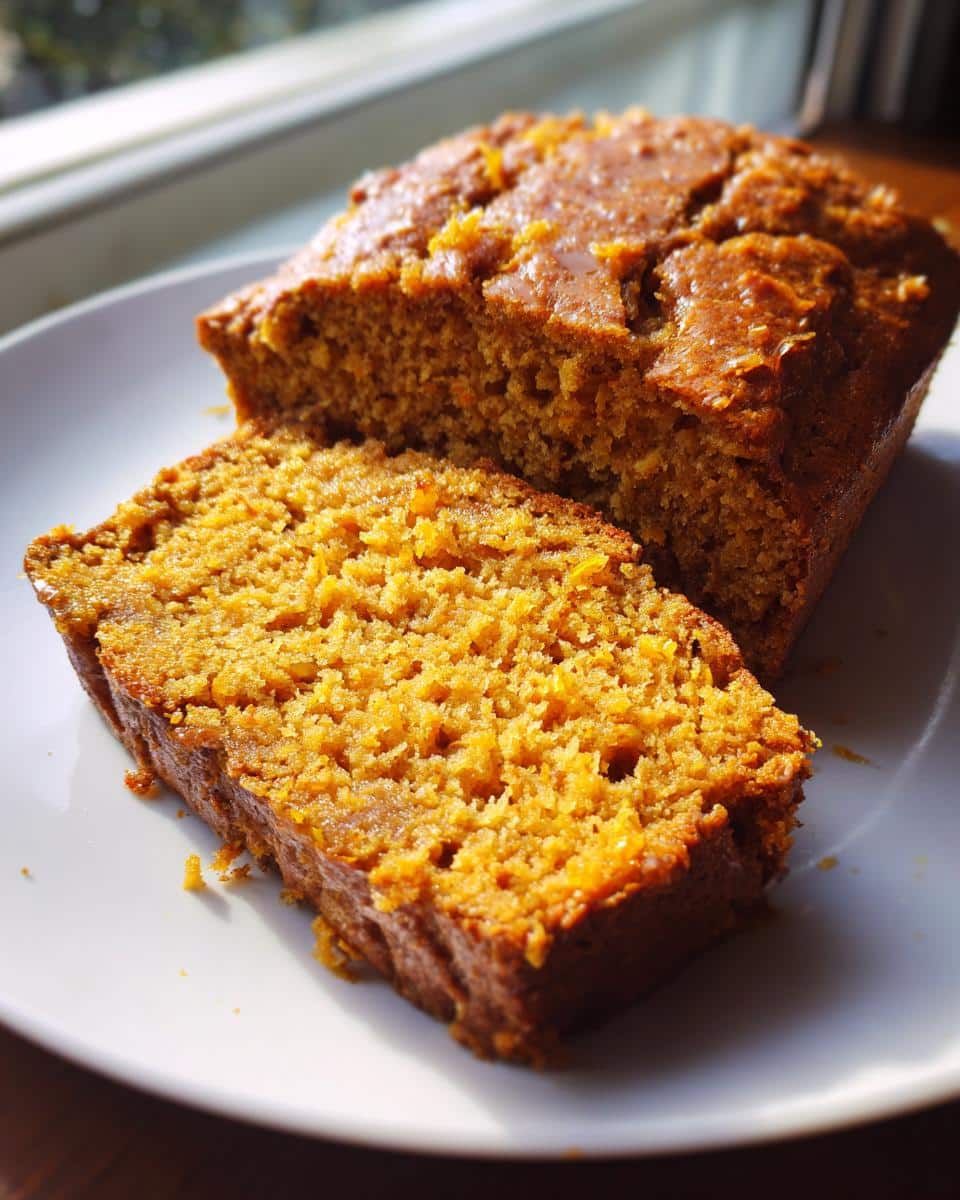 Gluten Free Soft Pumpkin Bread. - detail 2