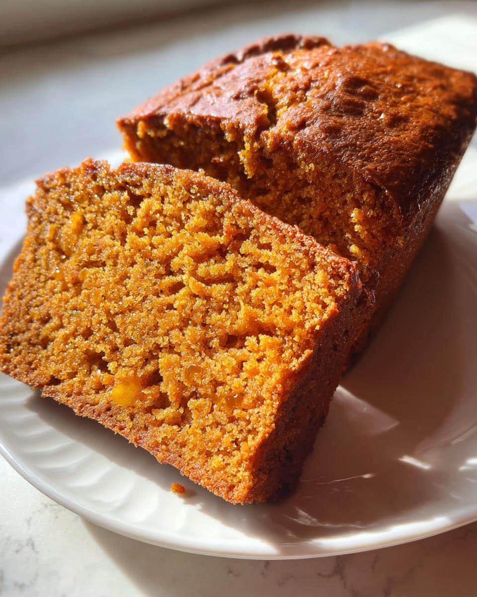 Gluten Free Soft Pumpkin Bread. - detail 3