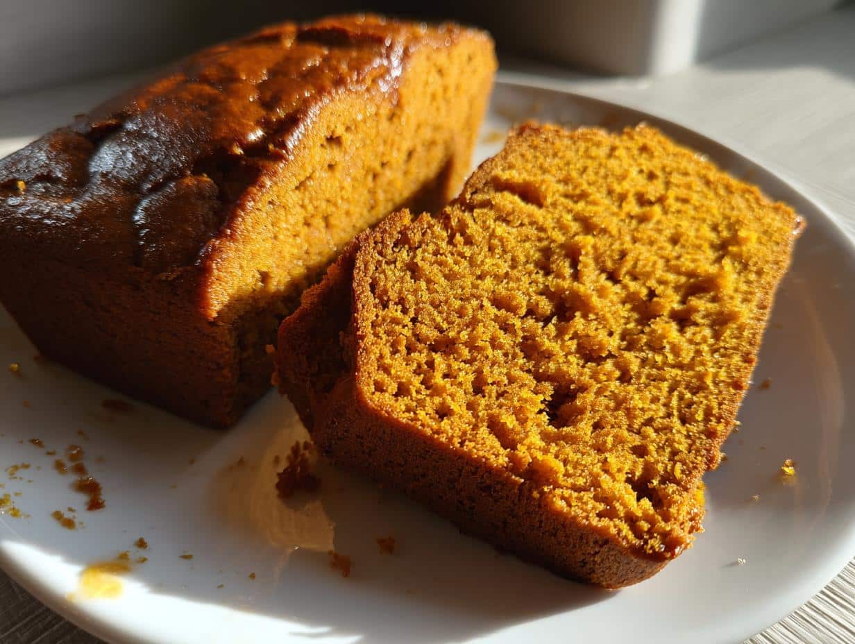 Gluten Free Soft Pumpkin Bread – 1 Bowl Magic, No Crumbs!