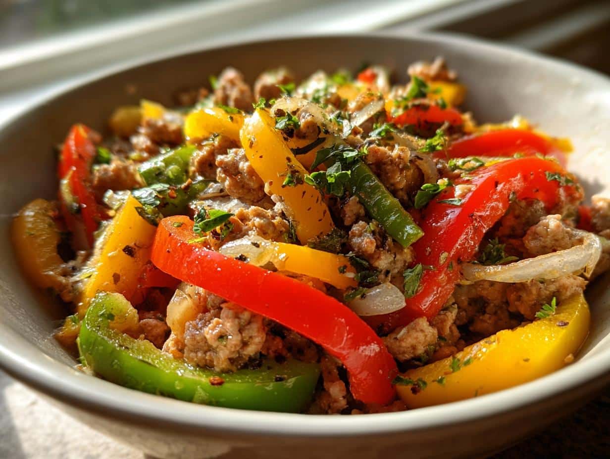Ground Turkey and Peppers Recipe: A Bold 30-Minute Meal Magic