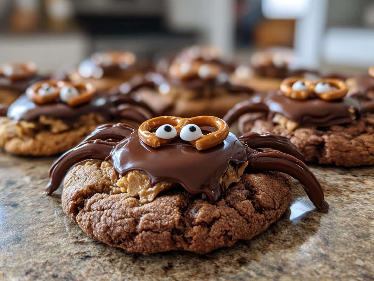 Spooky 30-Minute Halloween Spider Cookies for Kids