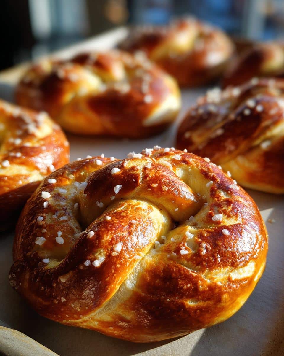 Homemade Soft Pretzels - detail 1