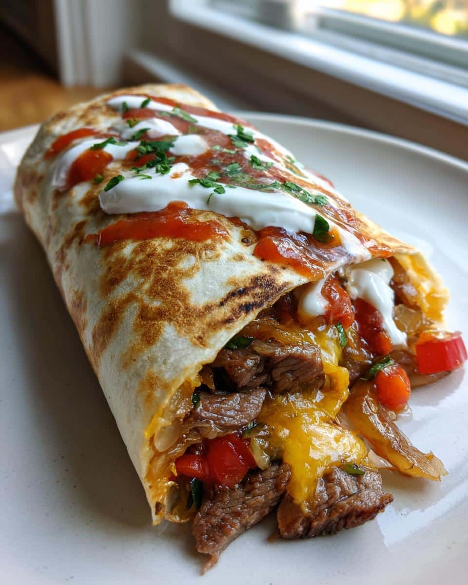 Homemade Steak Burritos - detail 1