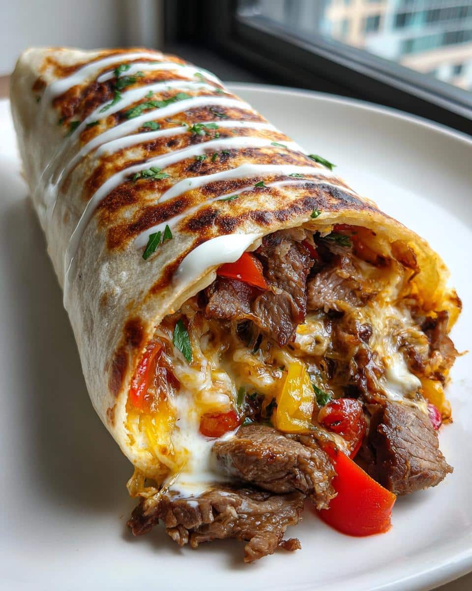 Homemade Steak Burritos - detail 3