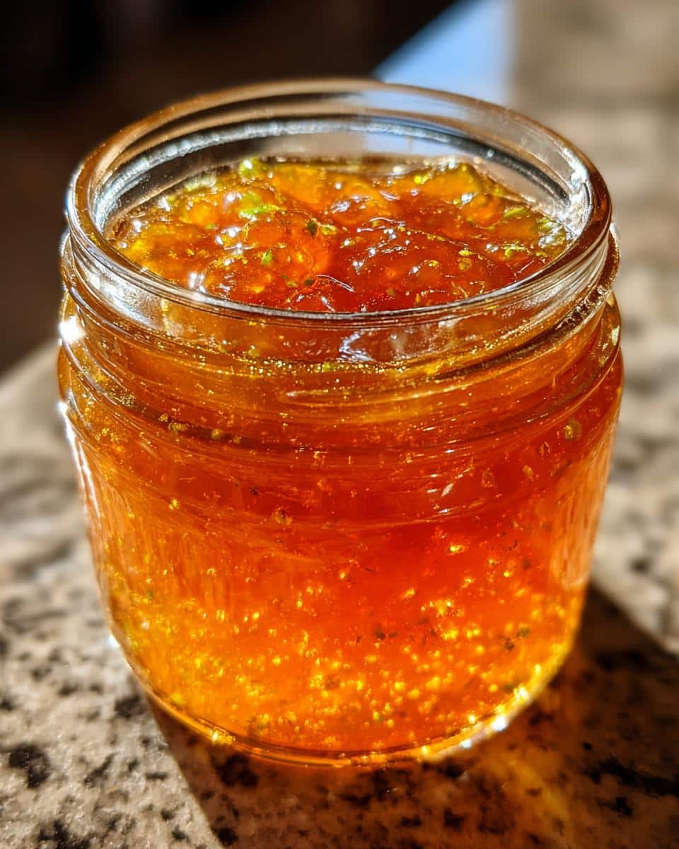 Jalapeño Peach Jam - detail 3