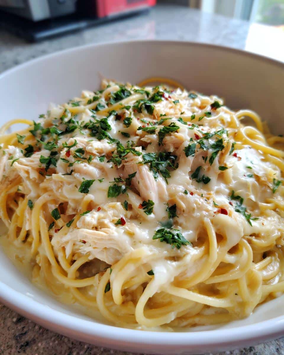 Monterey Chicken Spaghetti - detail 2