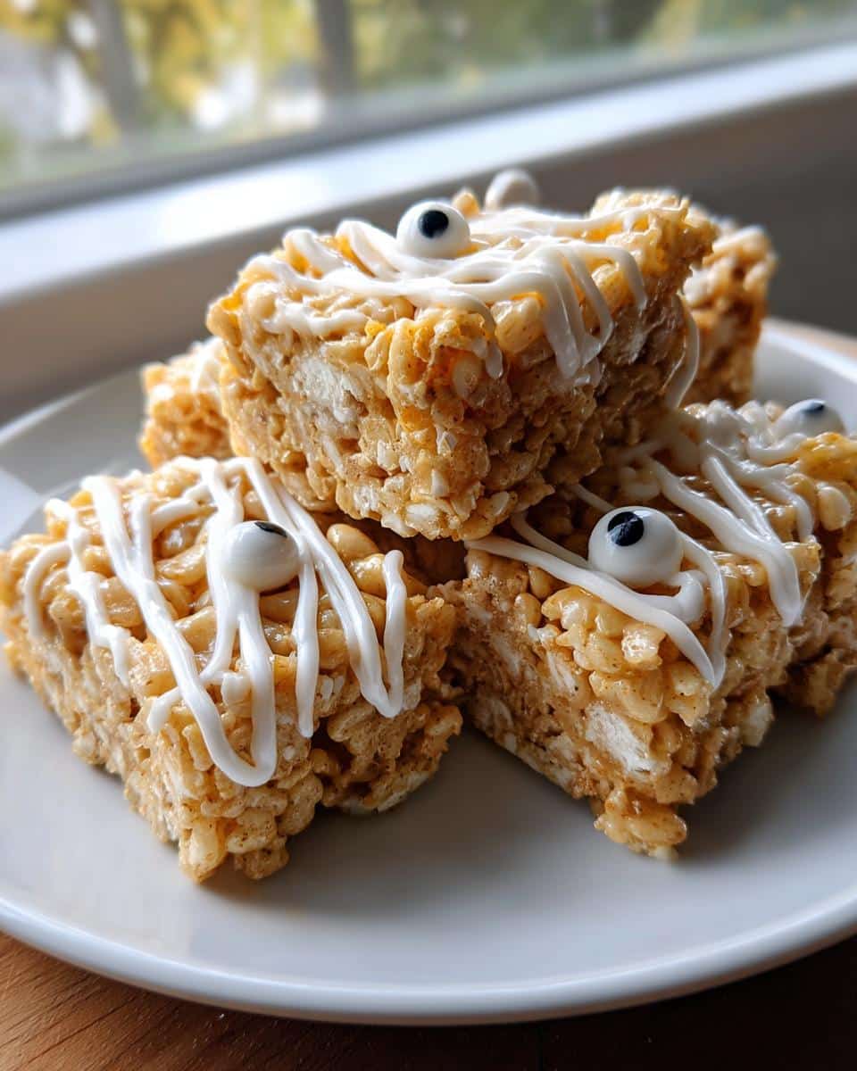 Mummy Rice Krispie Treats - detail 1
