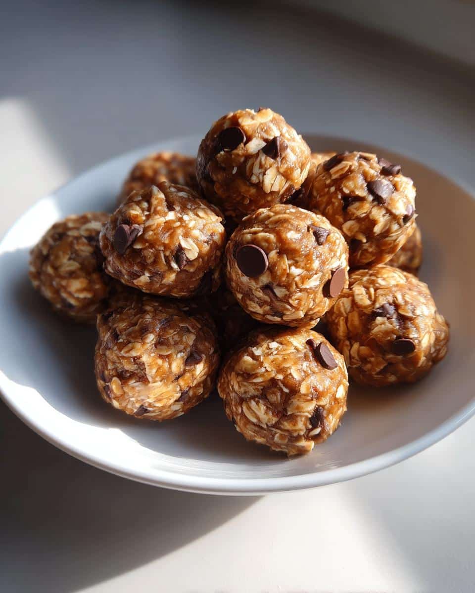 No-Bake Oatmeal Energy Balls - detail 1