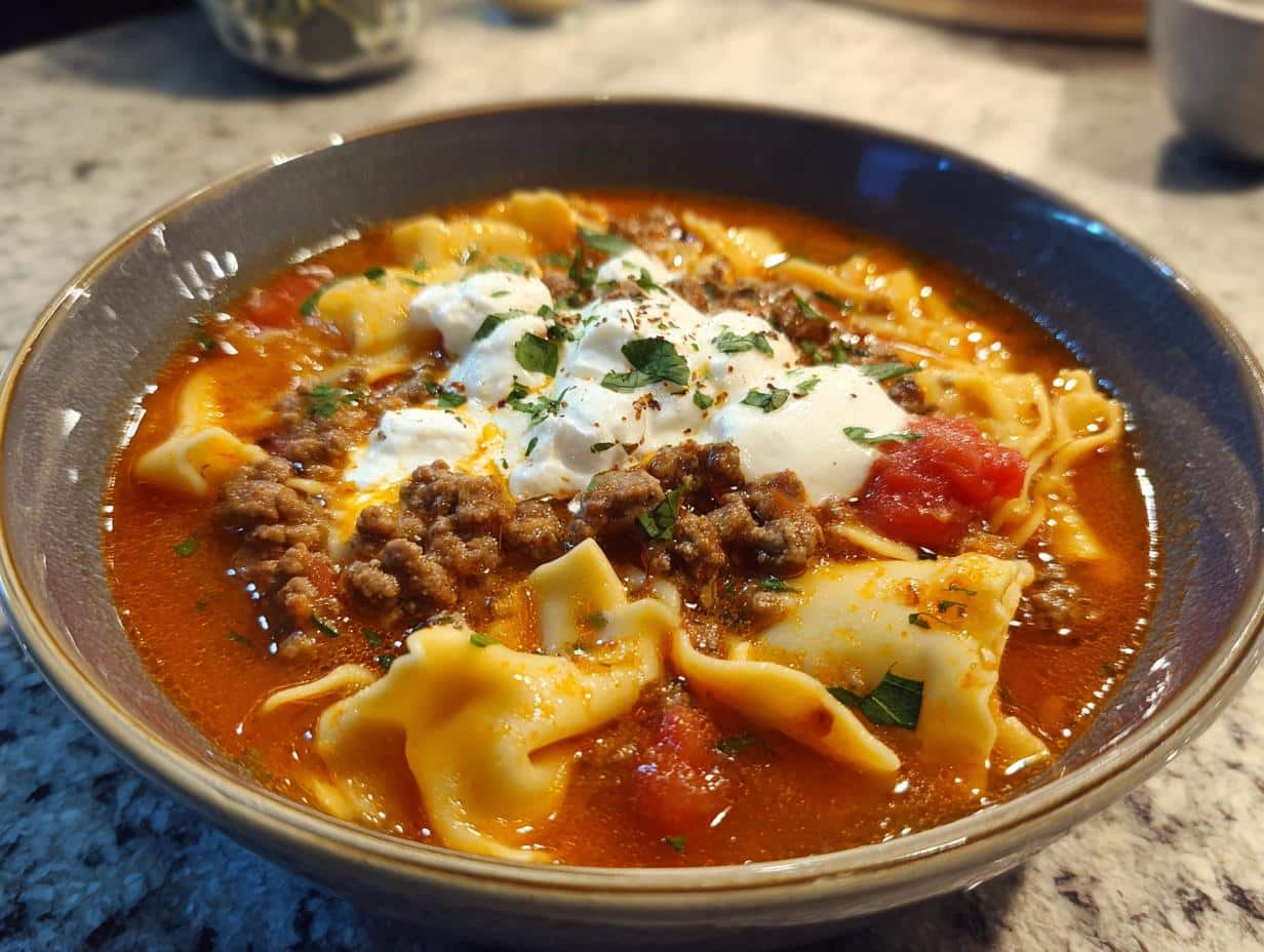 1-Pot Lasagna Soup: 35-Minute Cozy Magic You’ll Crave
