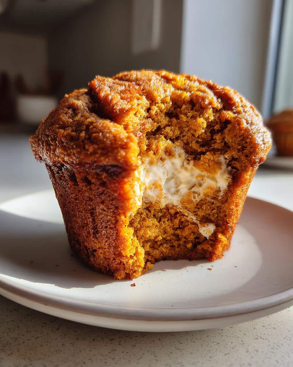 Pumpkin Cream Cheese Swirl Muffins - detail 4