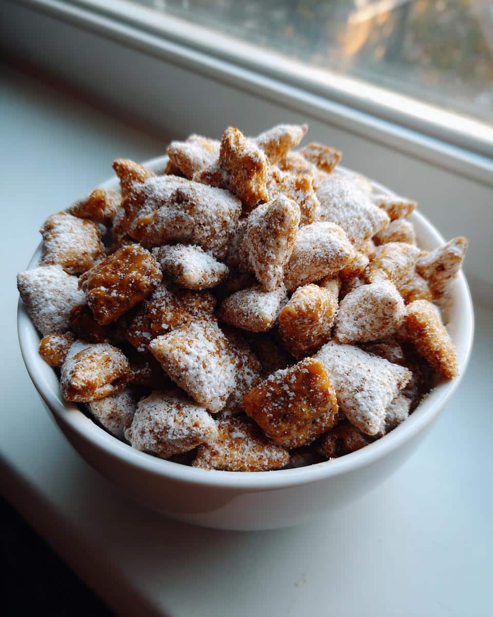 Pumpkin Spice Puppy Chow - detail 3