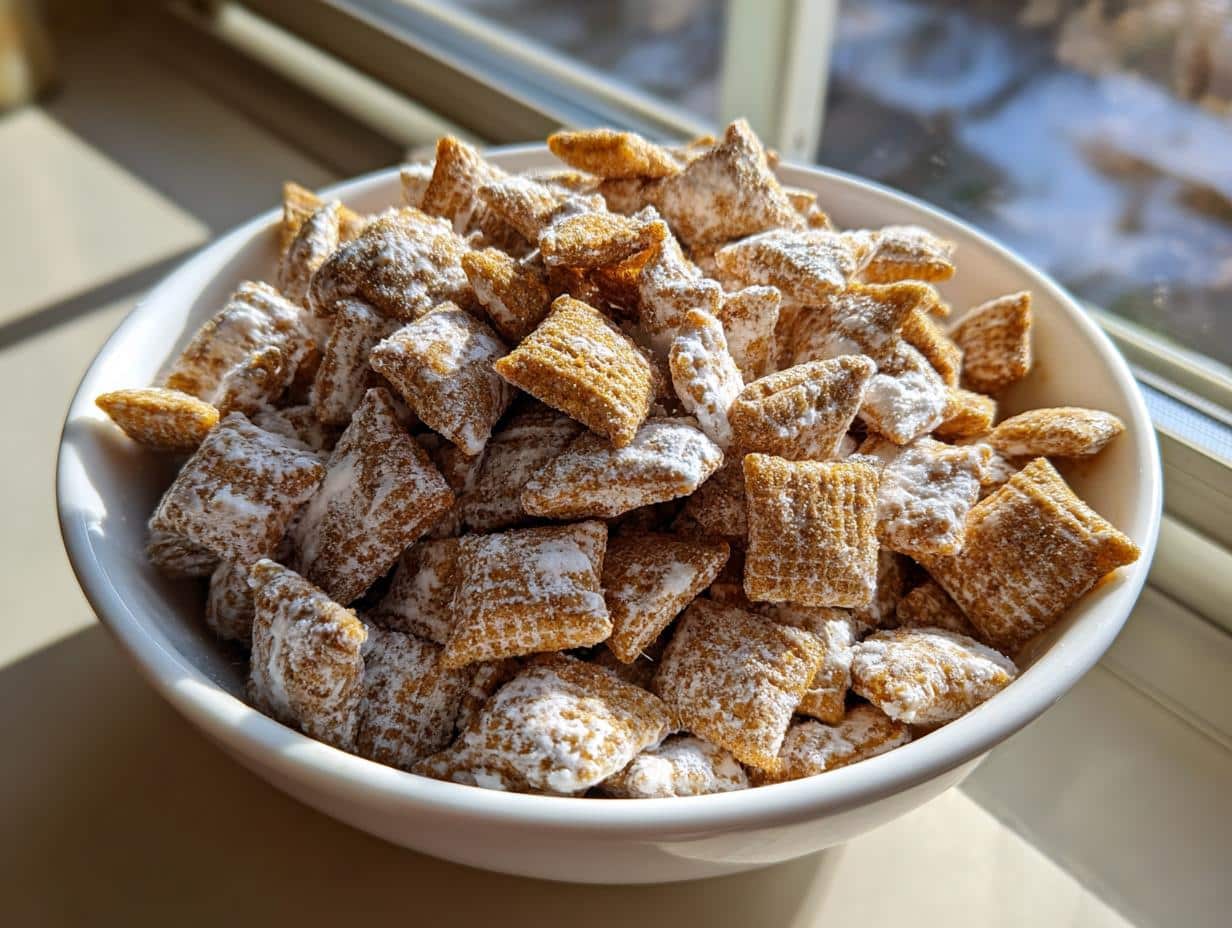 15-Minute Pumpkin Spice Puppy Chow – The Ultimate Fall Snack