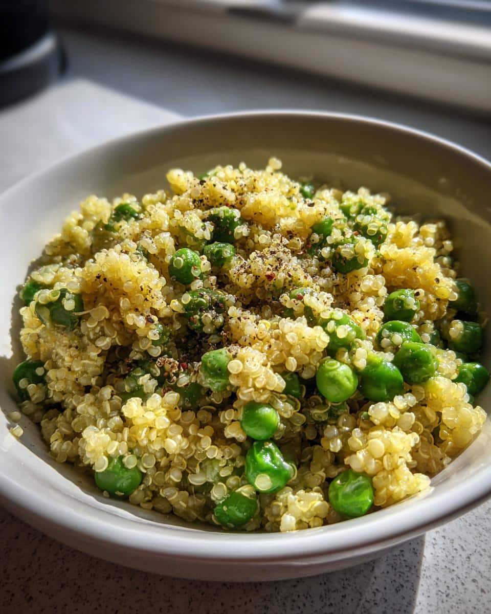 Quinoa-Millet Peas Meal. - detail 1