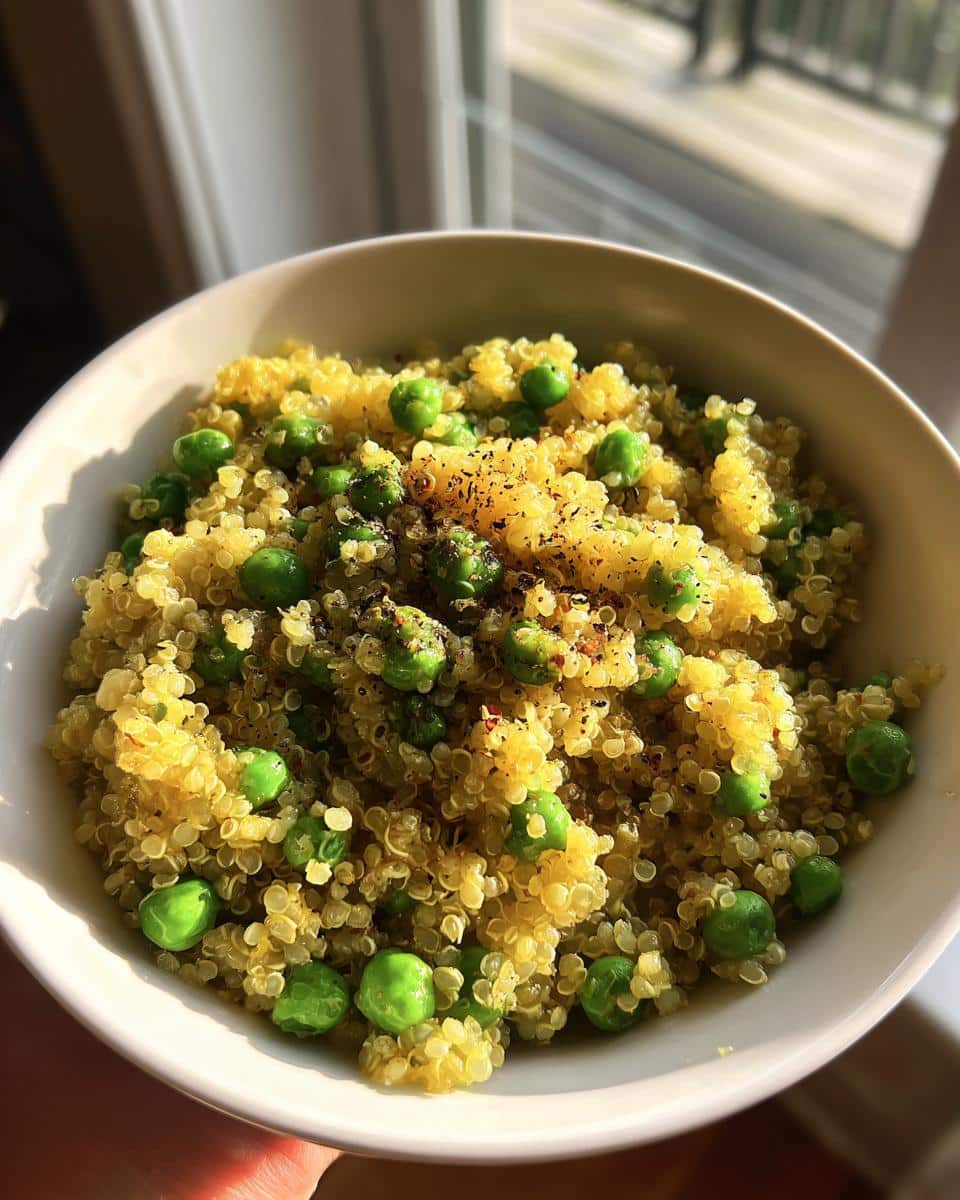 Quinoa-Millet Peas Meal. - detail 2