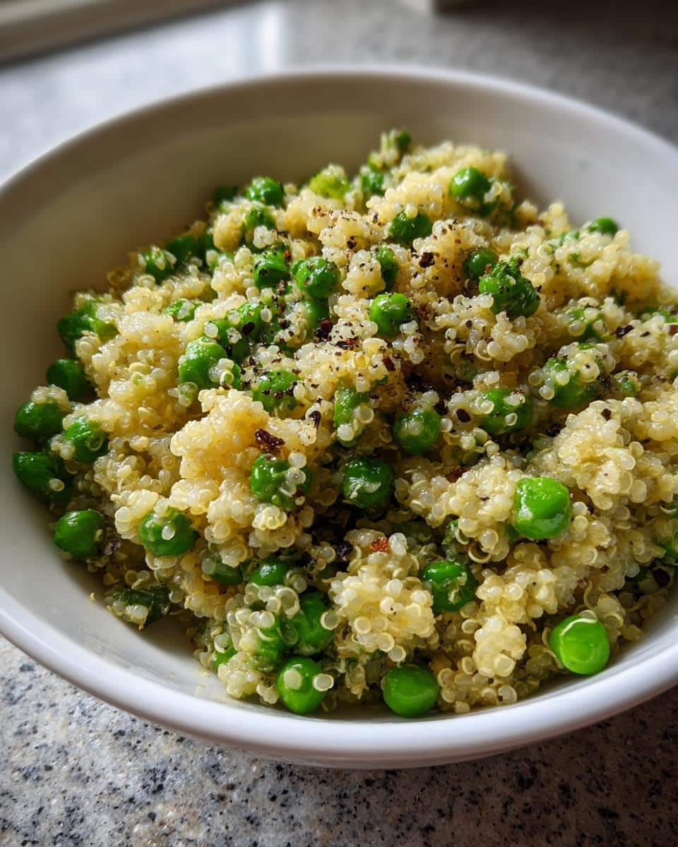 Quinoa-Millet Peas Meal. - detail 3