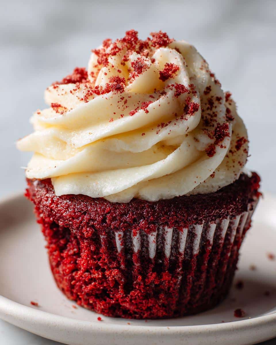 Red Velvet Crush Cupcakes - detail 1