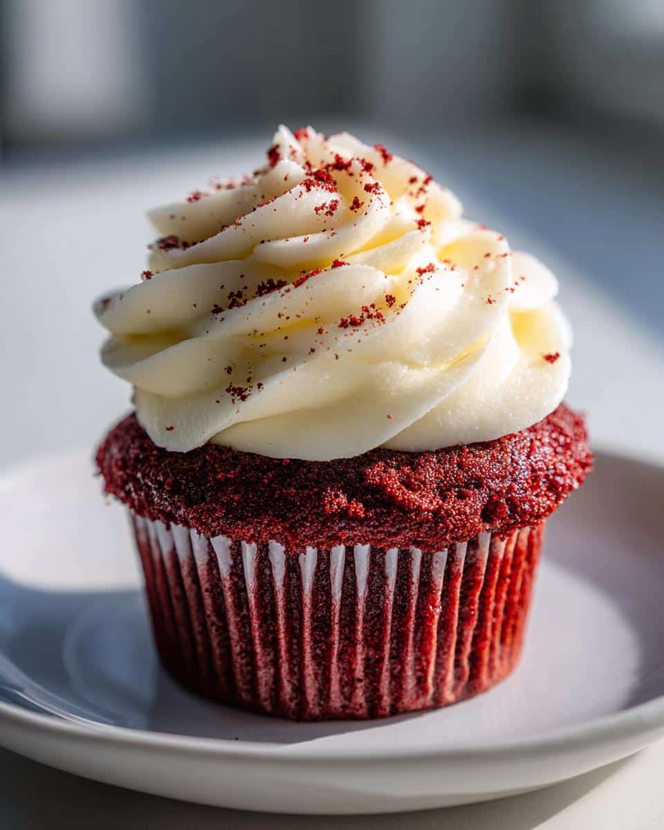 Red Velvet Crush Cupcakes - detail 2