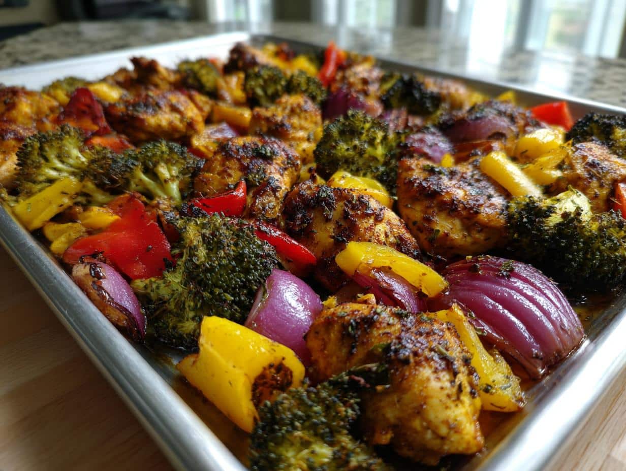 Sheet Pan Lemon Herb Chicken in 40 Minutes – Easy & Delicious