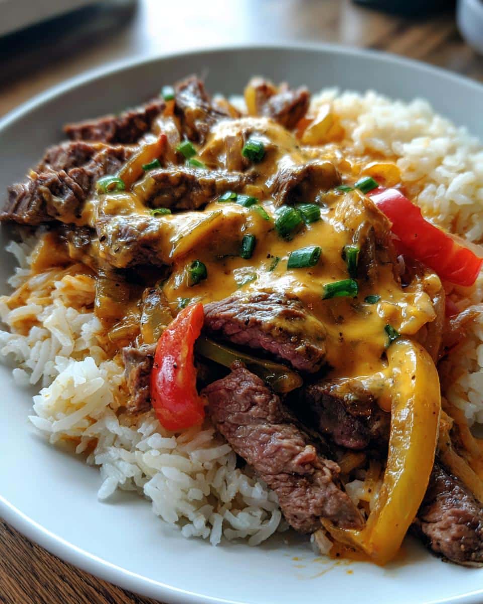 Steak Queso Rice - detail 2