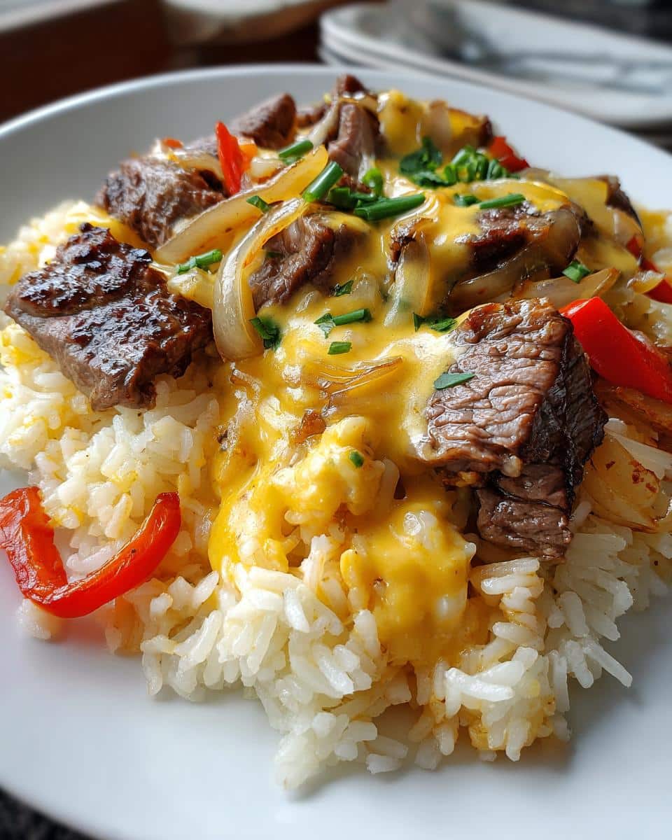 Steak Queso Rice - detail 3