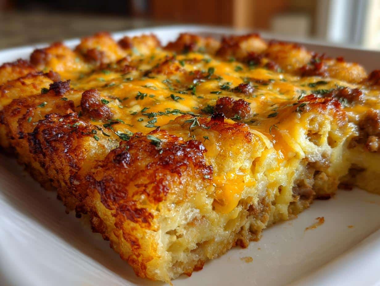 “Magic Tater Tot Breakfast Casserole Your Family Will Devour”