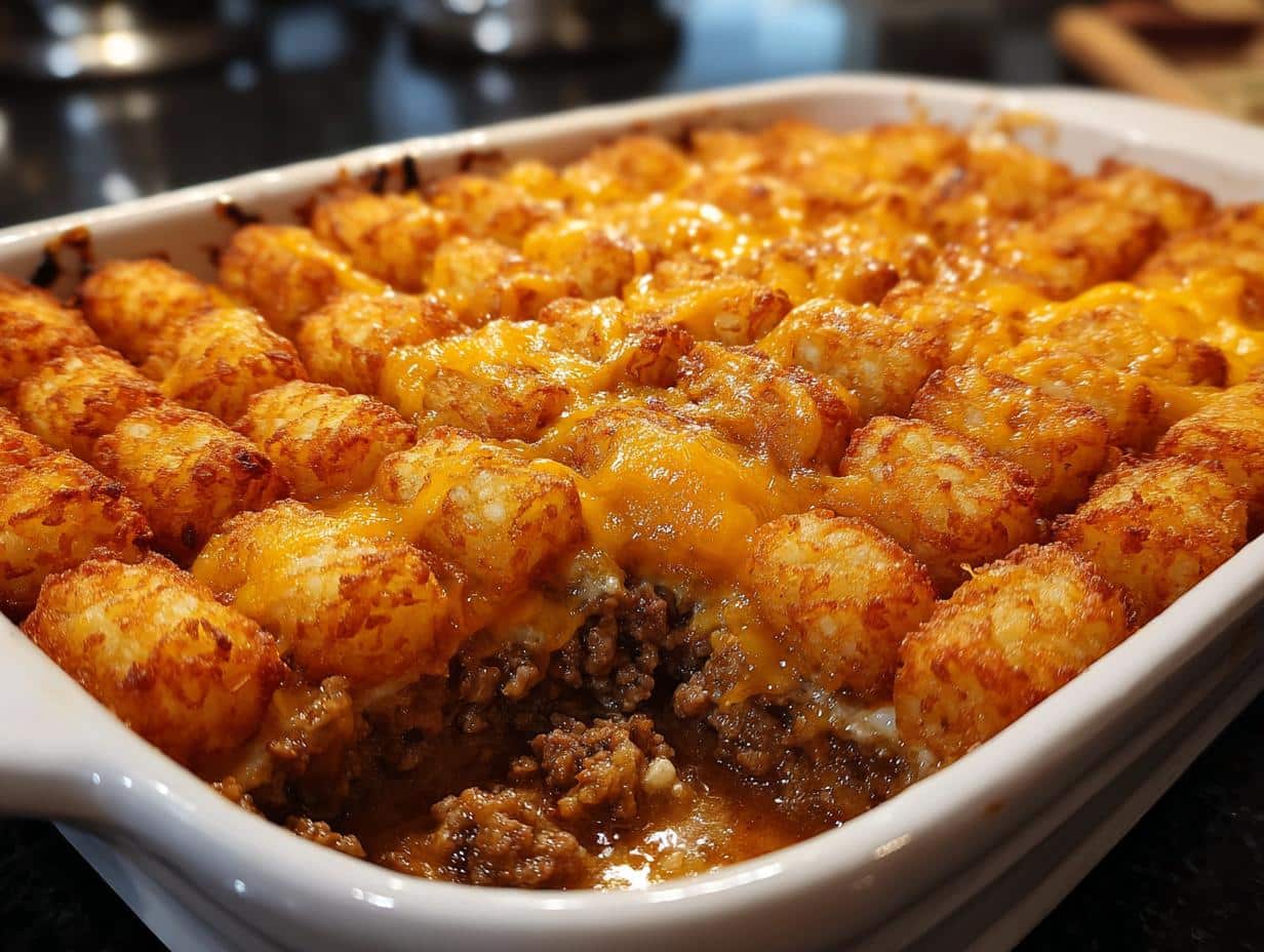 Irresistible 30-Minute Tater Tot Casserole Bliss