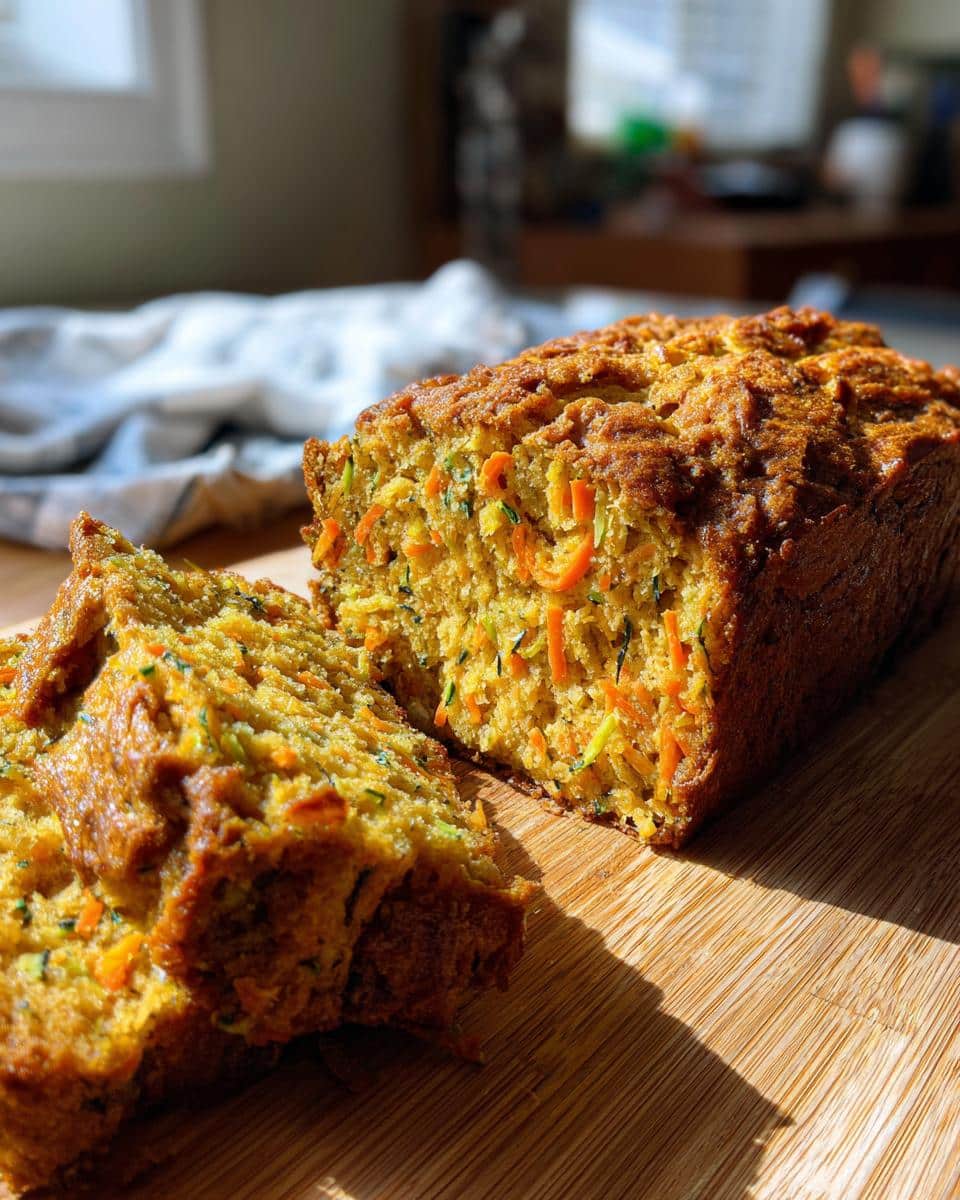 Toddler-Friendly Zucchini & Carrot Breakfast Loaf - detail 2