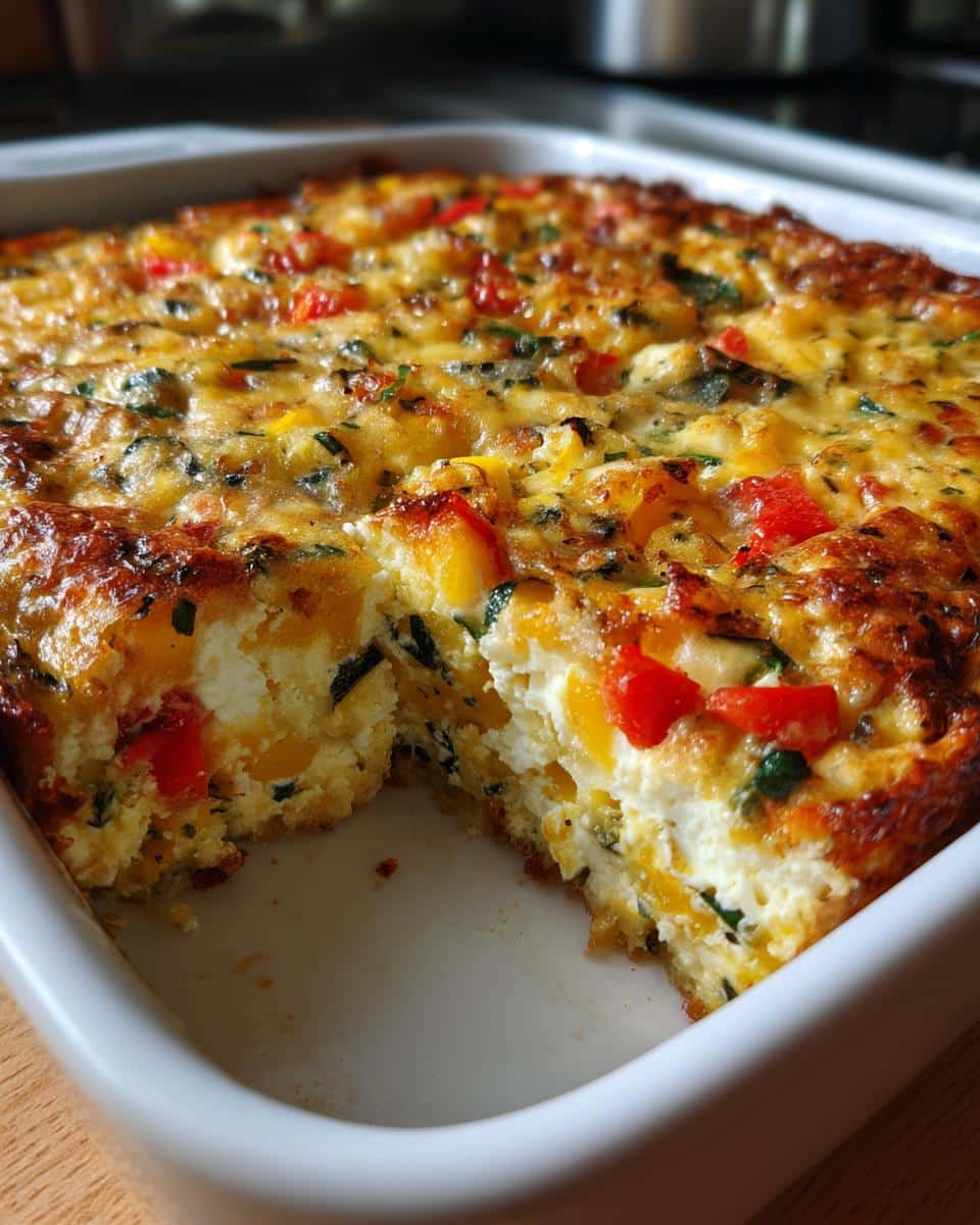 Ultimate High-Protein Veggie Bake with Cottage Cheese - detail 2