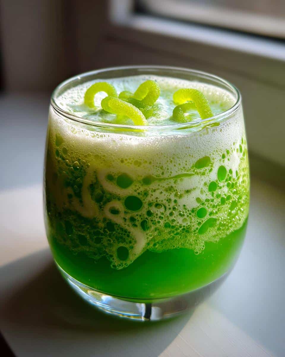 Witch's Brew Green Punch - detail 1