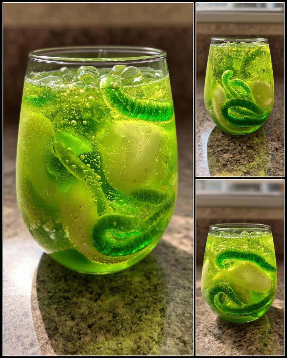 Witch's Brew Green Punch - detail 3