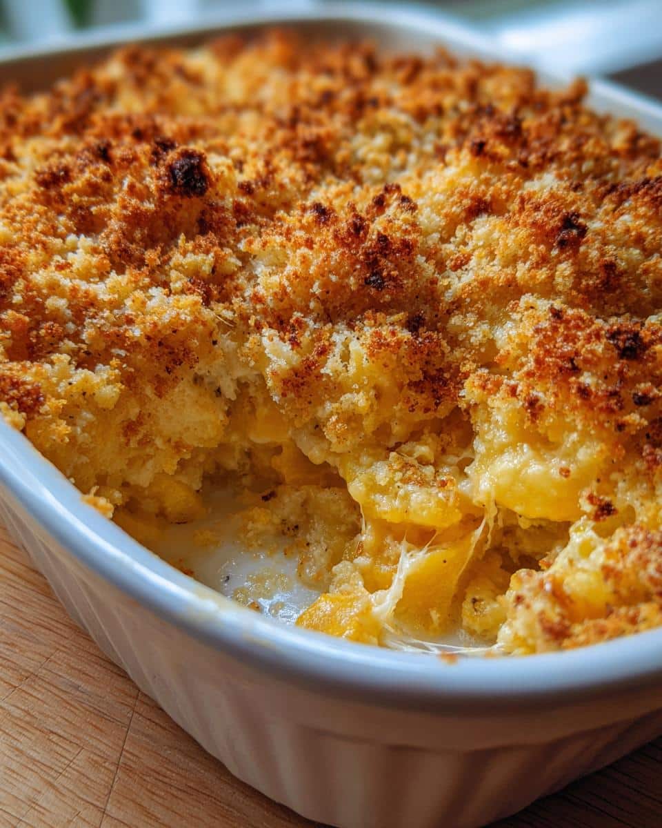 Yellow Squash Casserole - detail 2