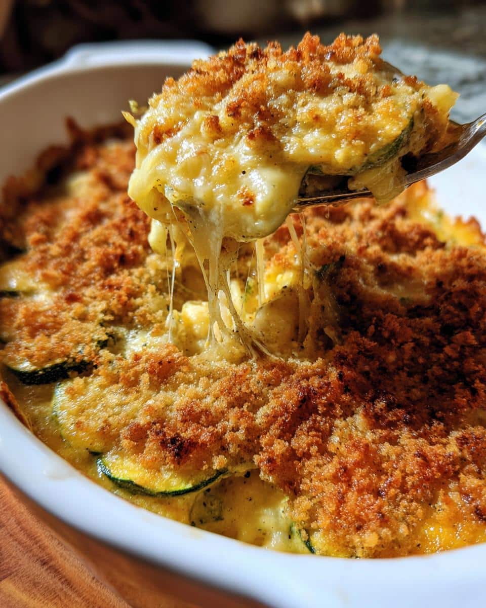 Yellow Squash Casserole - detail 3