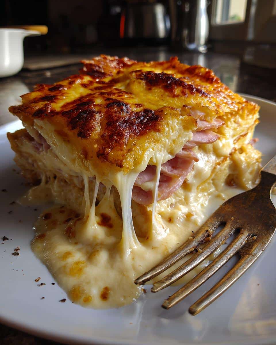Baked Croque-Monsieur Casserole - detail 2